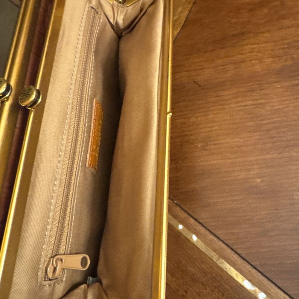 Hobo International Lauren Clutch Wallet Gold - Picture 7 of 10